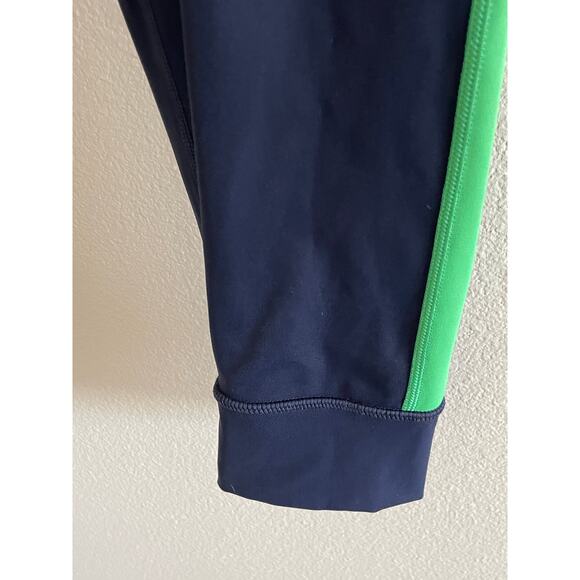 OFFLINE by Aerie Goals Colorblock Leggings Navy Blue, Green, Blue - Picture 6 of 9